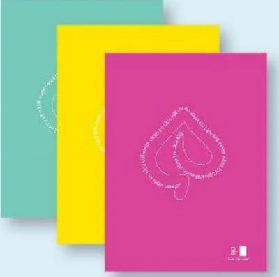 Bilježnica A4 na kvadratiće ili crte 50 listova kvaliteta papira 80 gsm razne boje komad