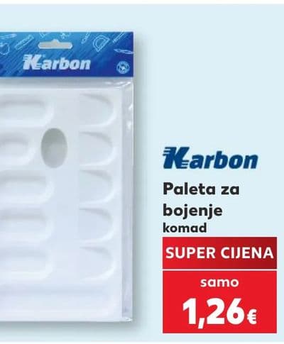 Karbon Paleta za bojenje