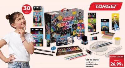 TARGET Set za likovni