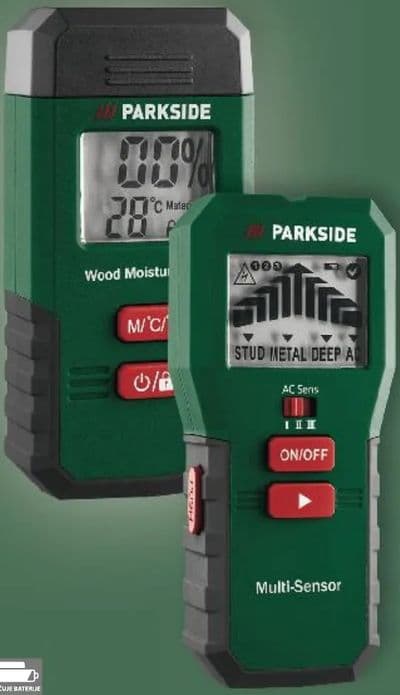 PARKSIDE PARKSIDE® Uređaj za mjerenje vlage ili Višenamjenski detektor
