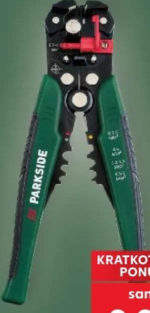 PARKSIDE Set automatskih kliješta za skidanje izolacije i krimpavanje pakiranje