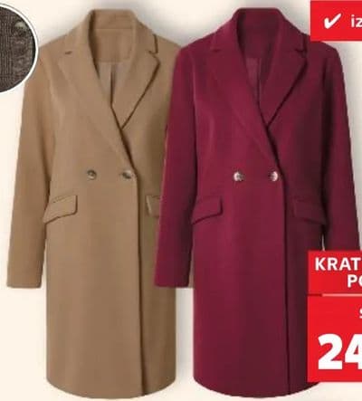ESMARA Ženski kaput