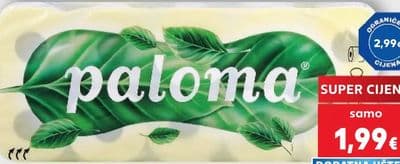 PALOMA Toaletni papir premium