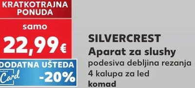 SILVERCREST Aparat za slushy