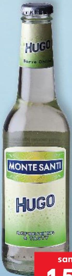 MONTE SANTI MONTE SANTI Aromatikizirano alkoholno gazirano piće Hugo ili Spritz