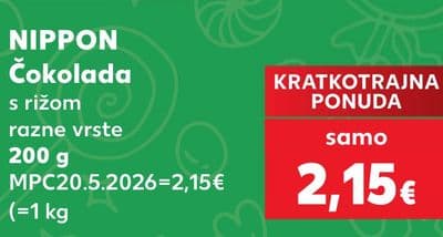 Nippon Nippon čokolada s rižom