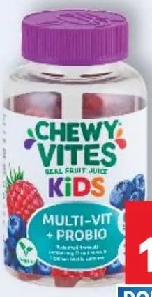 CHEWY VITES Gumeni bomboni Multi-Vit i Probio, Kids
