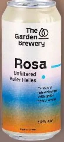 The Garden Brewery The Garden Brewery Rosa Unfiltered Keler Helles
