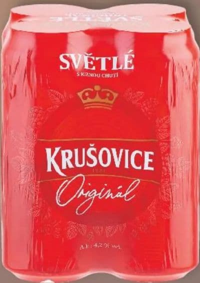Krušovice KRUŠOVICE Svijetlo pivo