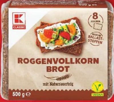 K Classic Roggenvollkorn Brot