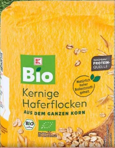 Bio Bio Kernige Haferflocken Aus Dem Ganzen Korn