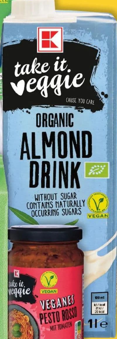 take it. veggie Organic Almond Drink