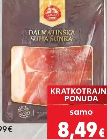 MIJUKIĆ MIJUKIĆ Dalmatinska suha šunka trajni proizvod