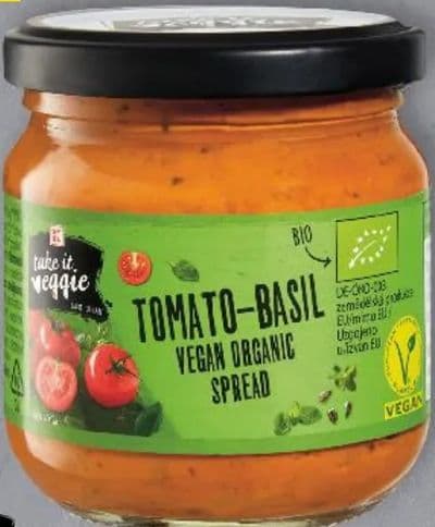 take it veggie Namz Tomato-Basil Vegan Organic Spread