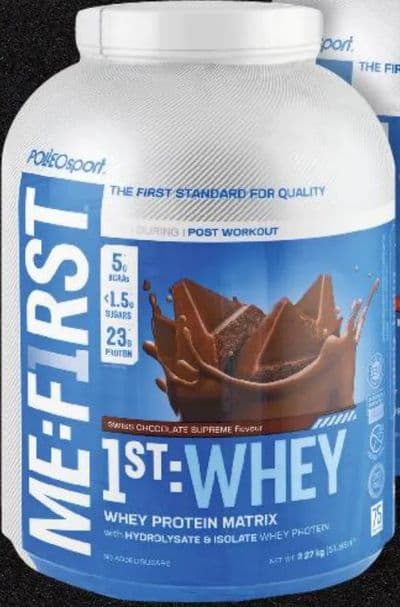 POLLEOSPORT 1st Whey Proteini Swiss chocolate ili jagoda