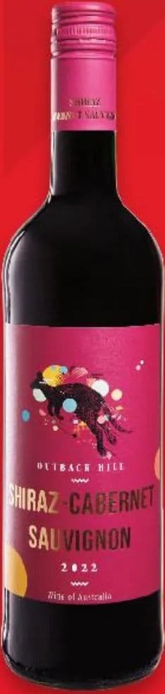 OUTBACK HILL Vino crno ili bijelo Sauvignon ili Chardonnay