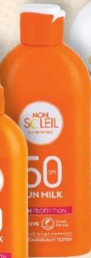 MON SOLEIL Sun Milk SPF 50