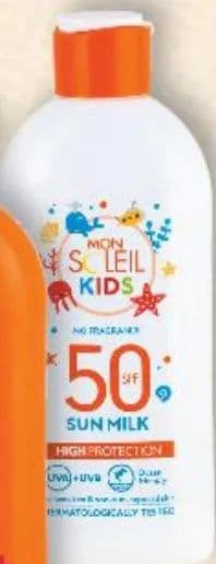 MON SOLEIL Sun Milk Kids SPF 50