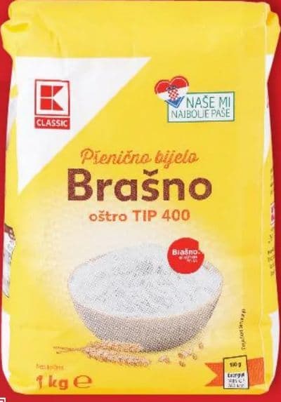 Classic Pšenično bijelo brašno oštro TIP 400