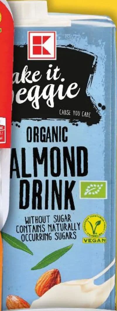 take it. veggie ORGANIC ALMOND DRINK