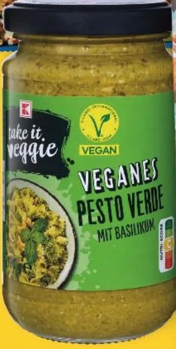 take it. veggie VEGAN PESTO VERDE