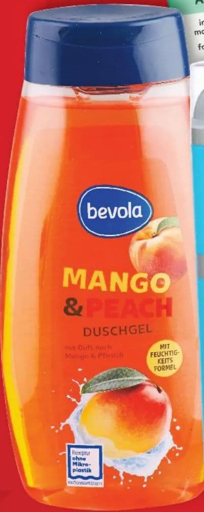 bevoōa DUSCHGEL MANGO & PEACH