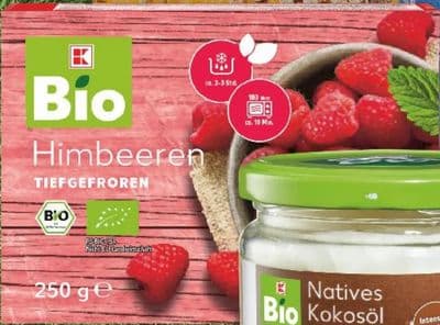Bio Bio Himbeeren tiefgefroren