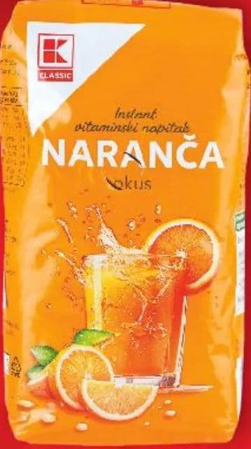 KAUFLAND CLASSIC Instant napitak vitaminski naranača ili limun