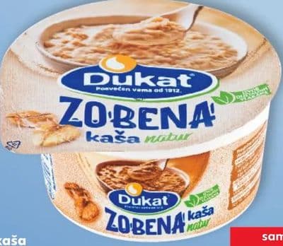 Dukat DUKAT Zobena kaša Natur ili jabuka i cimet