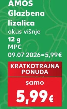 AMOS GLAZBENA LIZALICA okus višnje