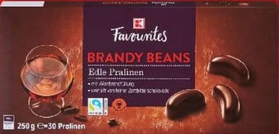 Favourites Praline brandy beans