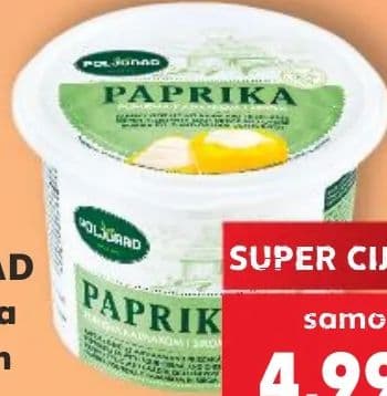 POLJORAD POLJORAD Paprika sa kajmakom i sirom