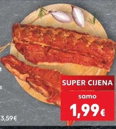 Svinjske kosti dimljene, s mesom