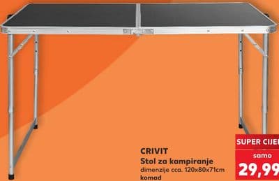 CRIVIT CRIVIT Stol za kampiranje