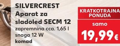 SILVERCREST Aparat za sladoled SECM 12
