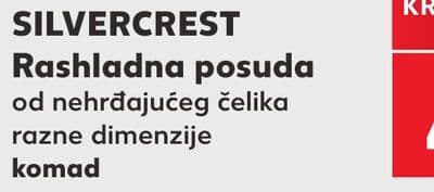 SILVERCREST Rashladna posuda od nehrđajućeg čelika razne dimenzije