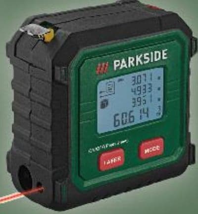 PARKSIDE Laserski daljinometj PLMB C3