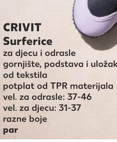 CRIVIT CRIVIT Surferice