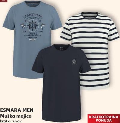 ESMARA MEN Muška majica kratki rukav