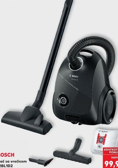 BOSCH Usisavač sa vrećicom BGDS2BL1D2