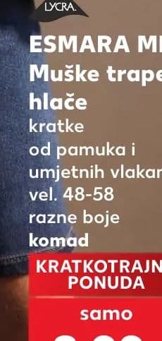 ESMARA MEN ESMARA MEN Muške traper hlače kratke