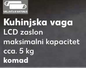 Russell Hobbs Kuhinjska vaga LCD zaslon