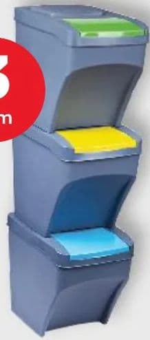 Kanta za smeće od plastike zapremnine