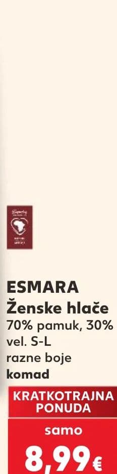 ESMARA ESMARA Ženske hlače