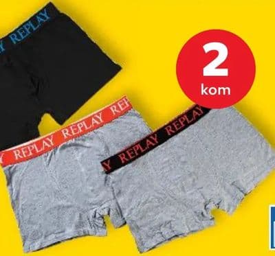 REPLAY Muške bokserice