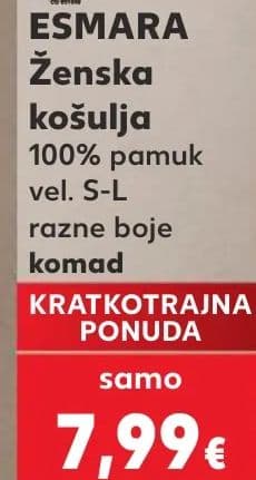 ESMARA ESMARA Ženske hlače 100% pamuk