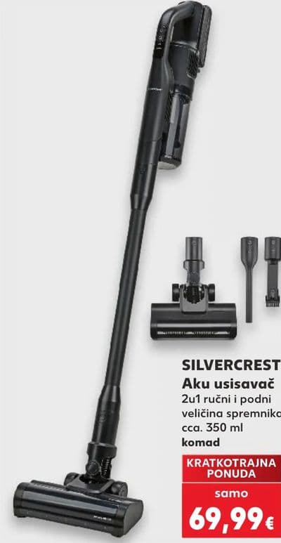 SILVERCREST SILVERCREST Aku usisavač 2u1 ručni i podni