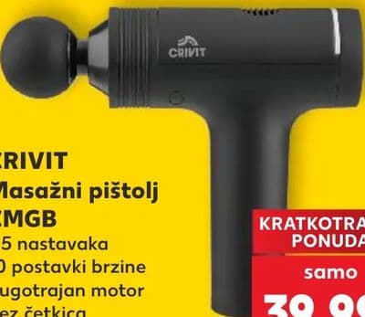 CRIVIT CRIVIT Masažni pištolj CMGB