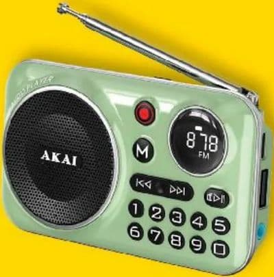AKAI Prijenosni FM radio