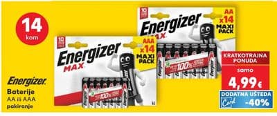 Energizer. Baterije
